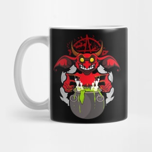 Demon Imp's Cauldron Occult Mug